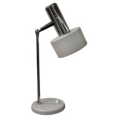 Vintage Grey Desk Lamp, 1960s