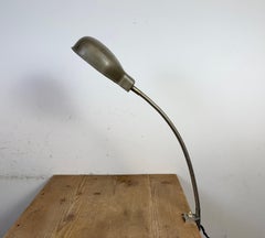 Vintage Grey Italian Gooseneck Table Lamp from GCME, 1950s