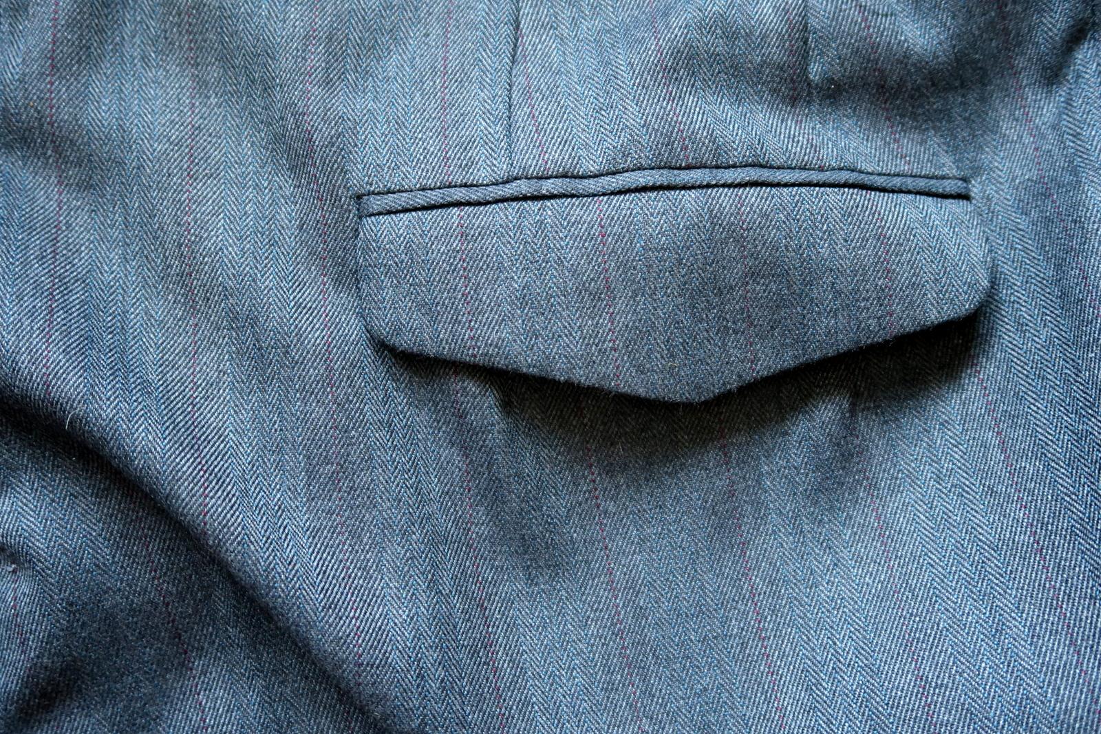 Graue Vintage-Hose aus der UdSSR: Classic 1970s Style - Neu und anpassbar, 1J87 im Angebot 6