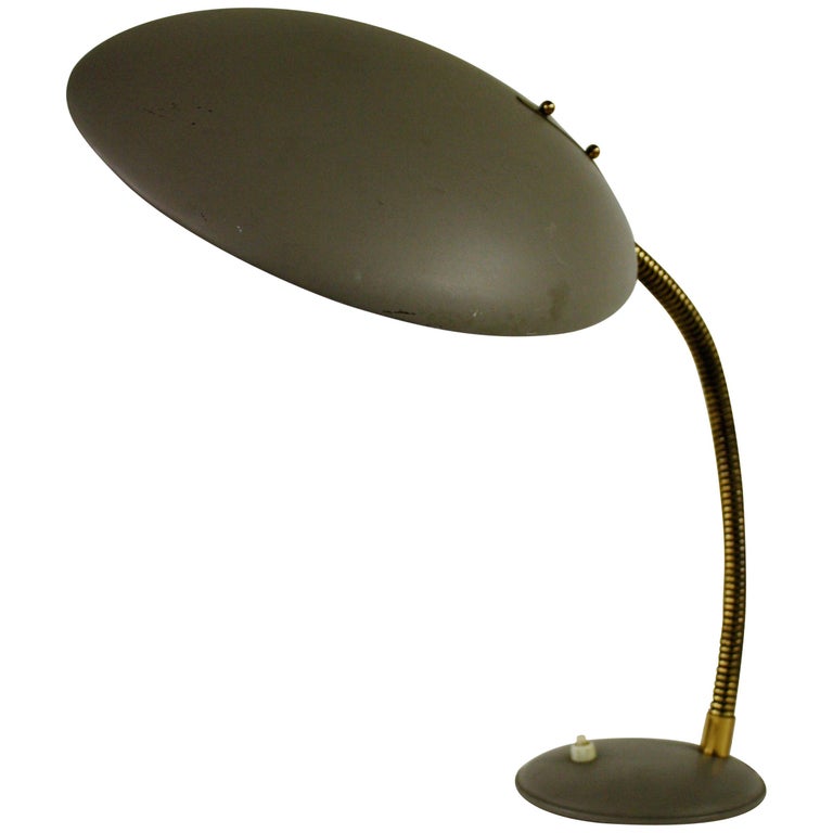 Vintage Grey Philips Desk Lamp 1960s For Sale At 1stdibs
