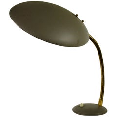 Vintage Grey Philips Desk Lamp, 1960s