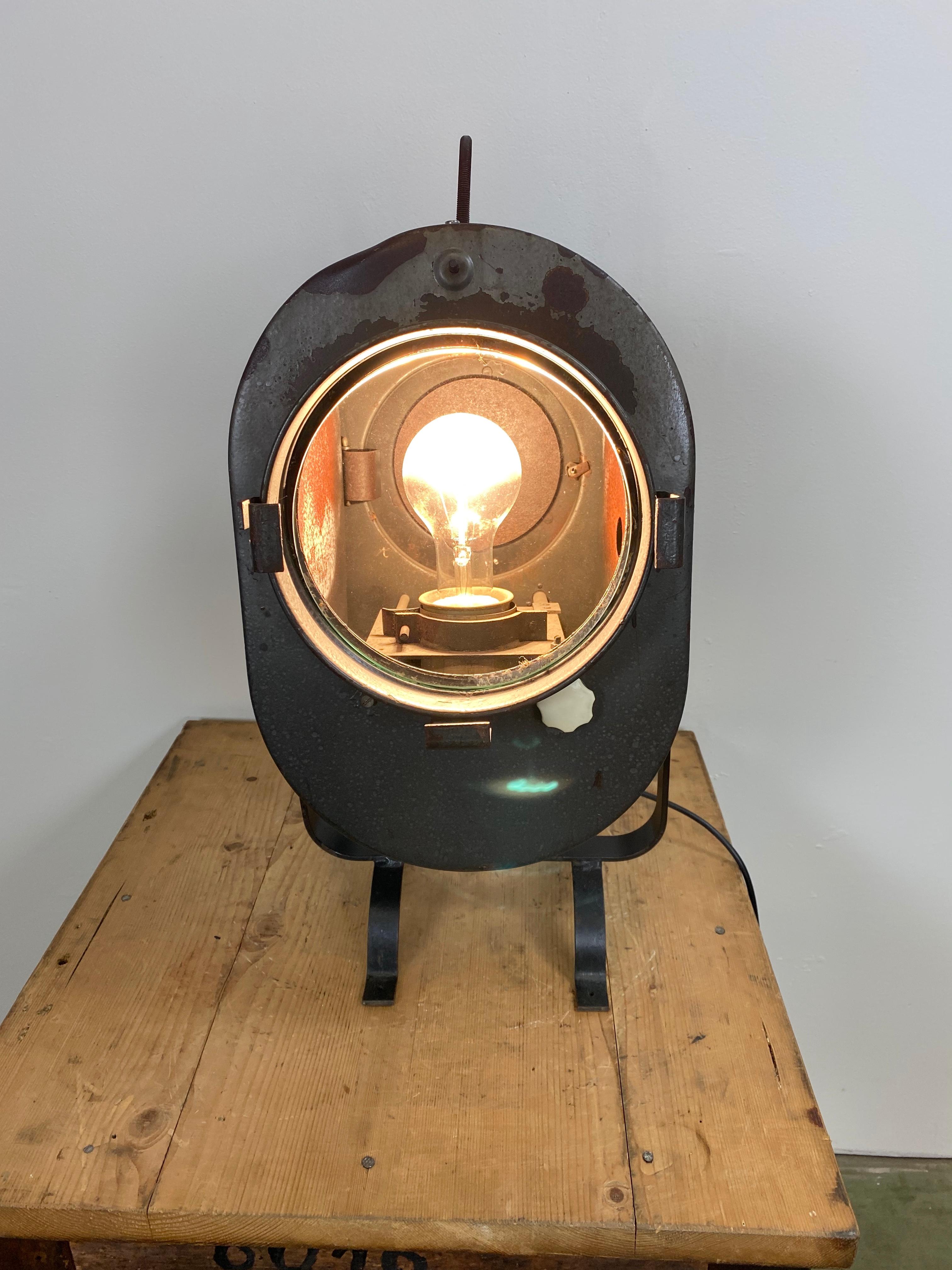 Vintage Grey Theater Spotlight, 1960s 1