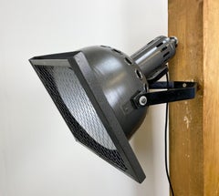 Vintage Grey Theatre Wall or Ceiling Spotlight, 1960s