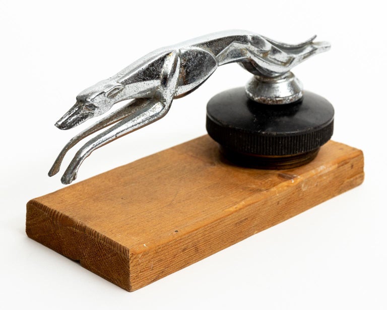 Vintage Greyhound Hood Ornament at 1stDibs greyhound hood ornament for sale