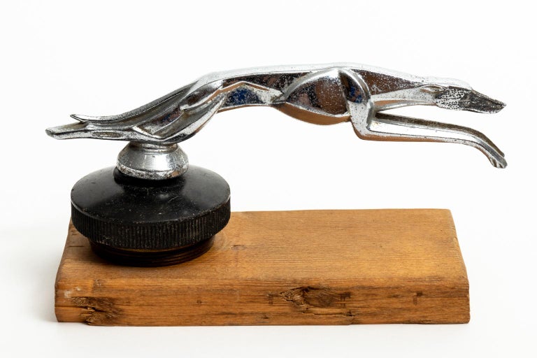 Vintage Greyhound Hood Ornament at 1stDibs greyhound hood ornament for sale