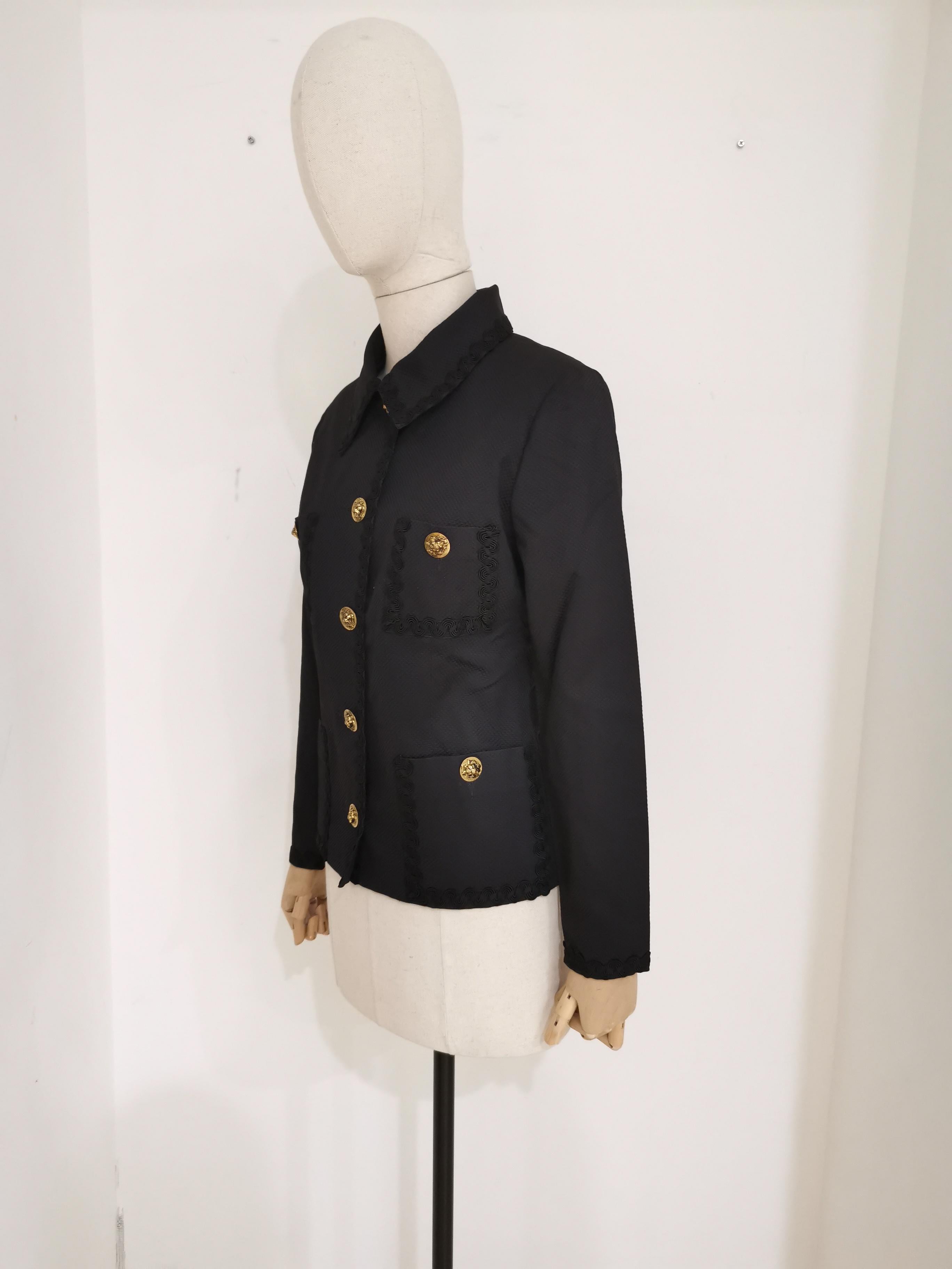 Donna Giacca nera vintage Grilli