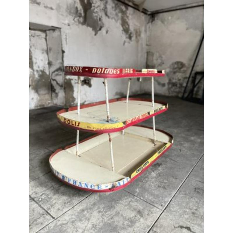 Carro de supermercado vintage, años 60 Francés en venta