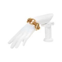 Vintage Grosse Germany Rope Link Bracelet Circa 1967