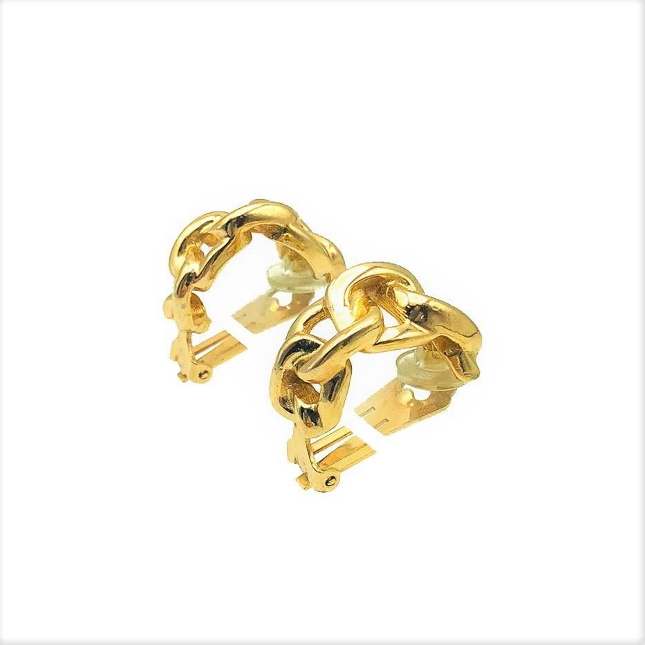chain huggie hoop earrings manufacturer