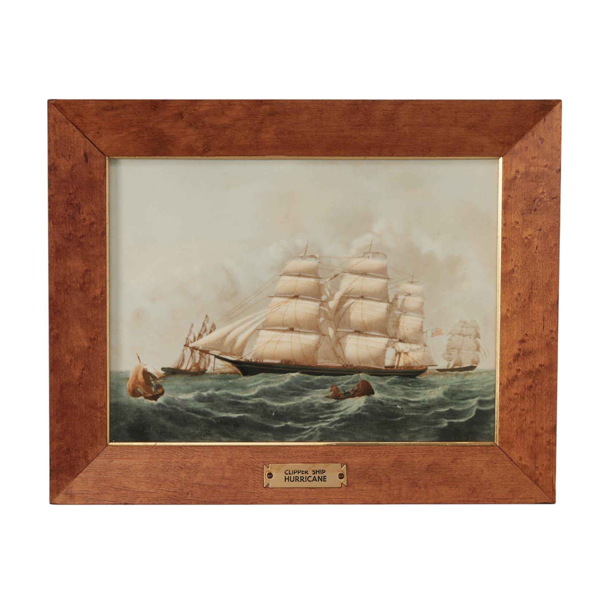 Gruppo vintage di cinque targhe per navi da crociera con cornice di Wedgewood Porcelain in vendita 4