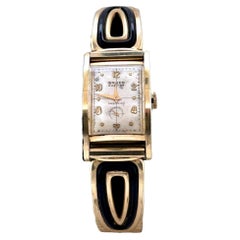 Vintage Gruen Curvex Precision Wrist Watch Manual Wind Antique Retro 1940's