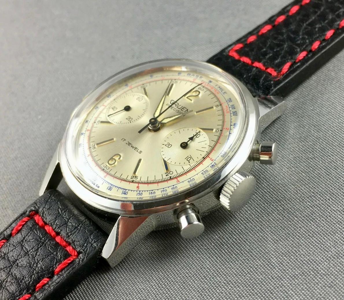 vintage gruen precision watch