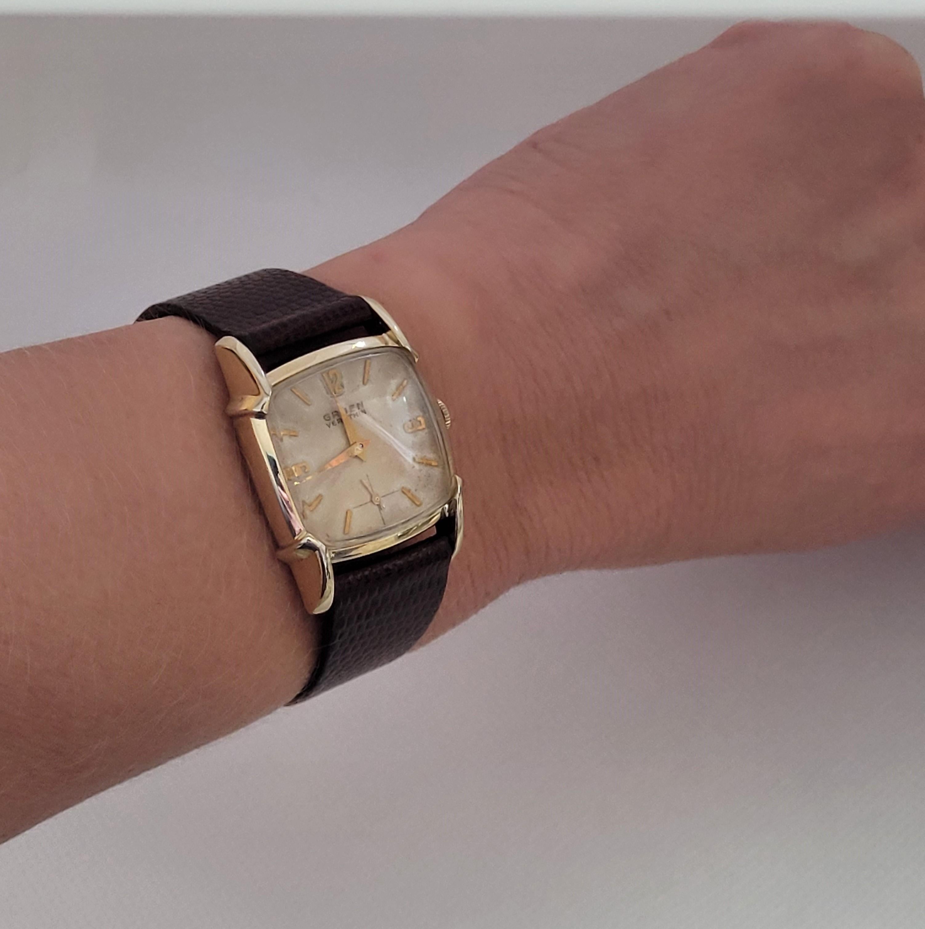 women's gruen veri thin watch