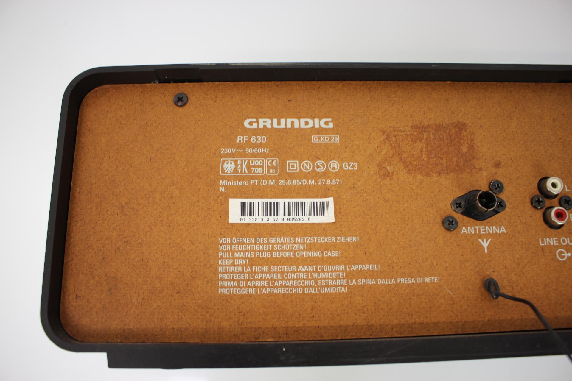 grundig radio vintage