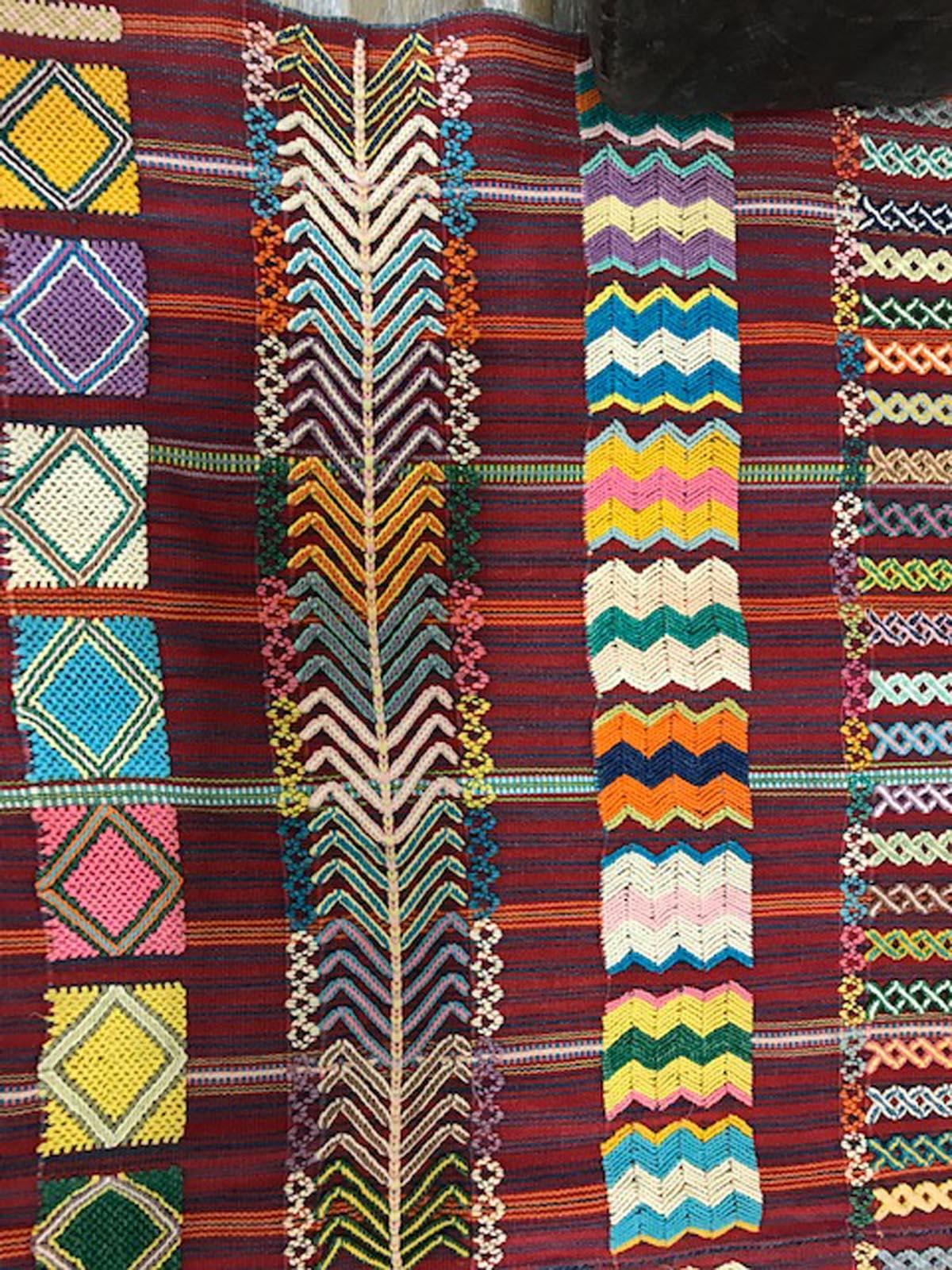 Fabric Vintage Guatemalan Textile