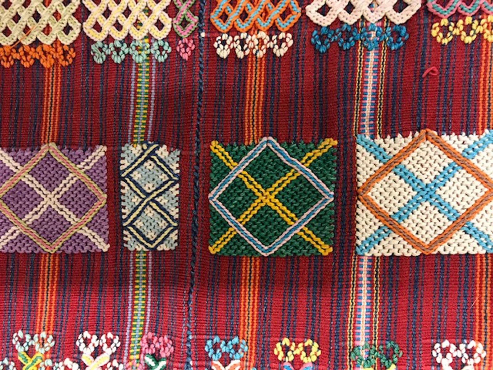 Rustic Vintage Guatemalan Textile