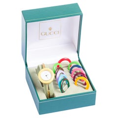 Vintage Gucci 11/12 Interchangeable Bezel Ladies Watch