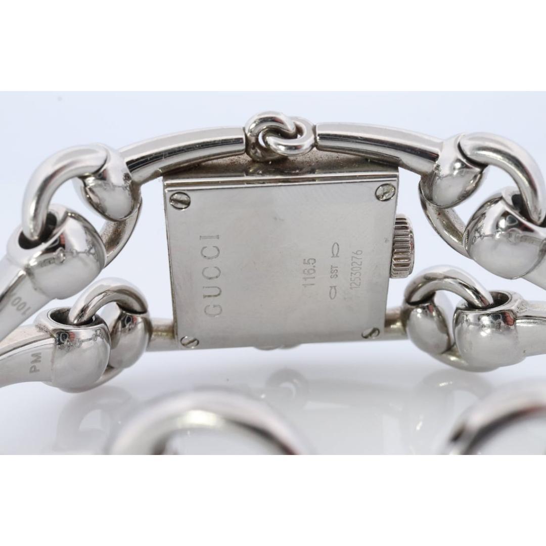 Vintage GUCCI 116,5 Quarz-Uhr Zeitmesser. Gucci MOP-Gesicht mit Diamanten. 1