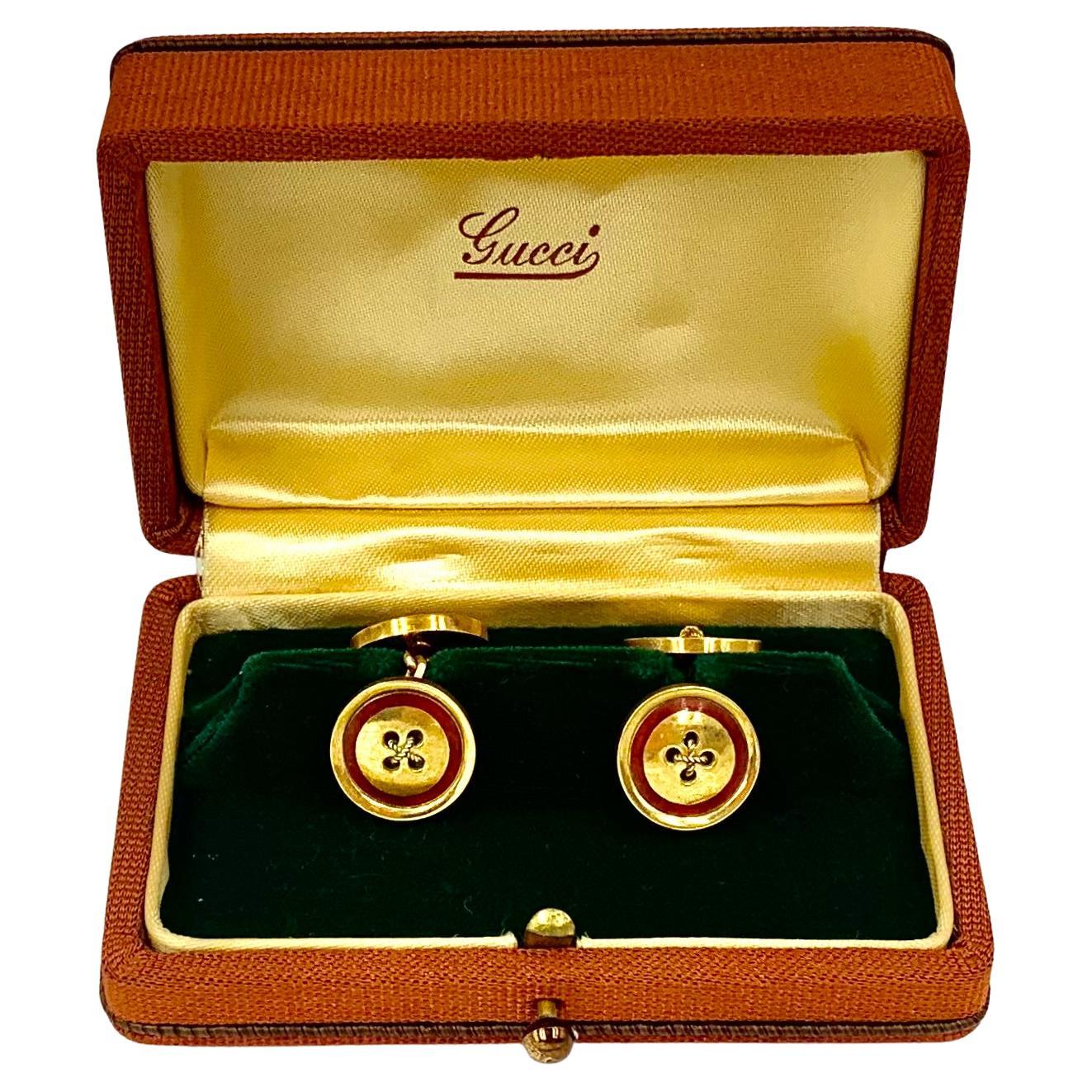 Gucci cufflinks sale shop