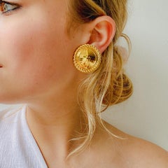 Orecchini a clip vintage Gucci anni '90