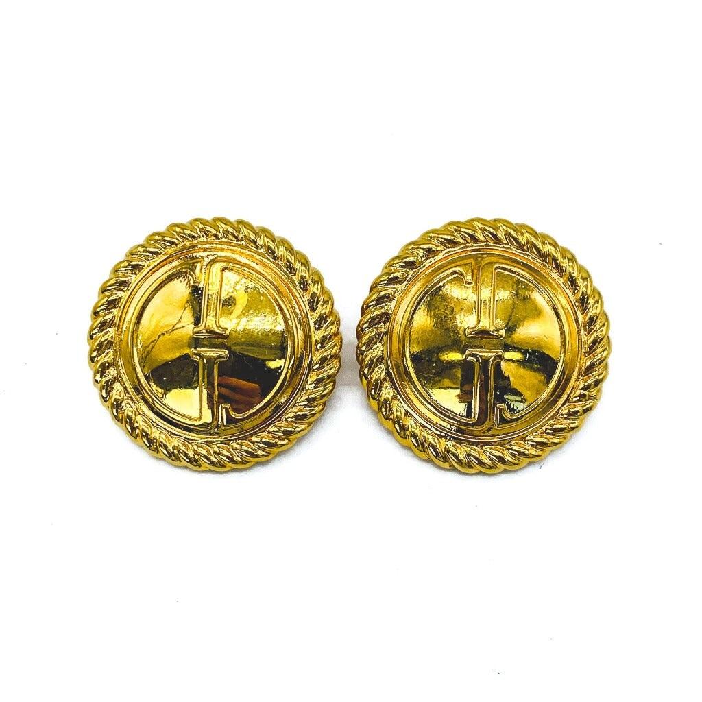 Women's Vintage Gucci 1990s Clip On Earrings For Sale