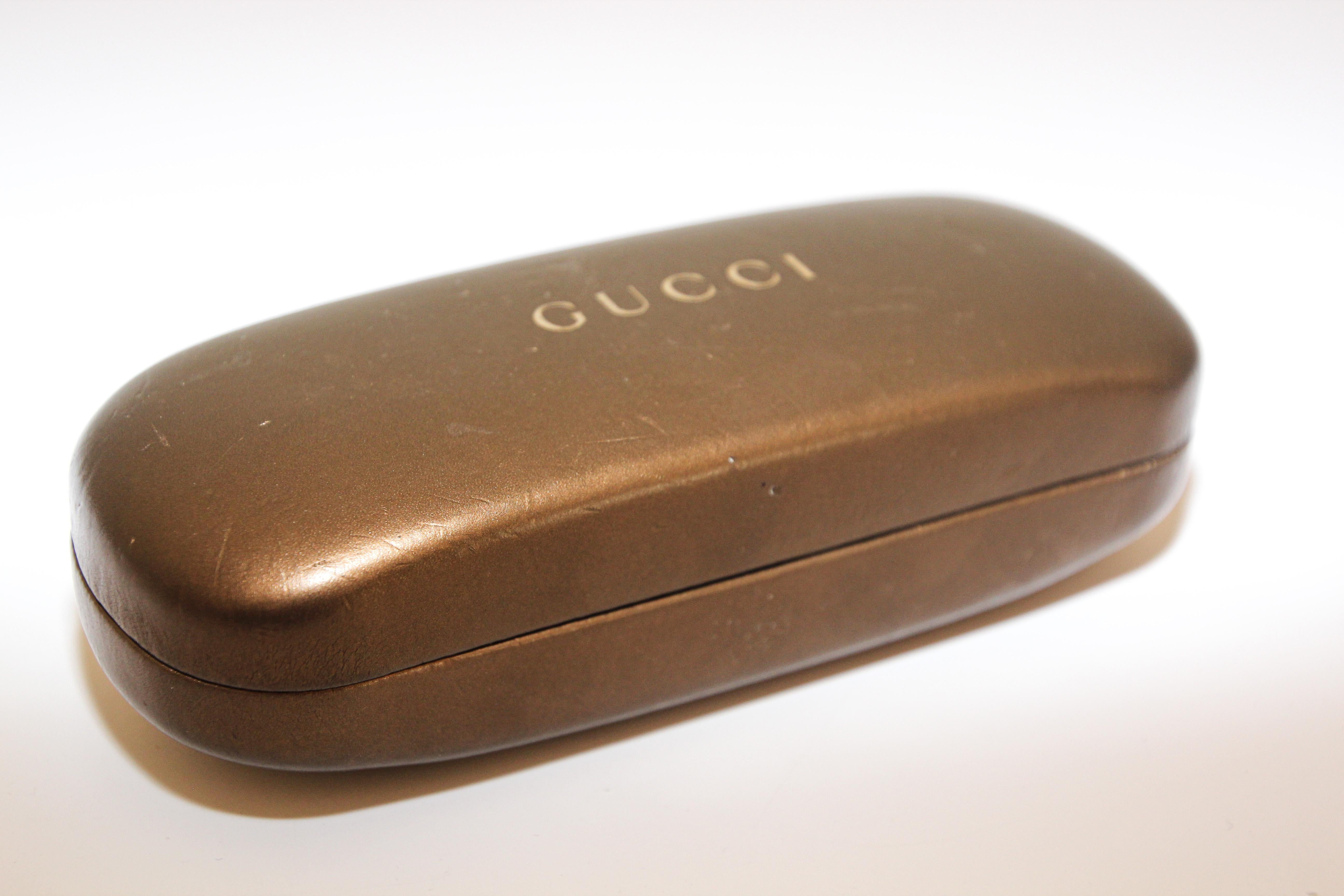 Vintage Gucci Aviator Sunglasses 1990's Made in Italy 6