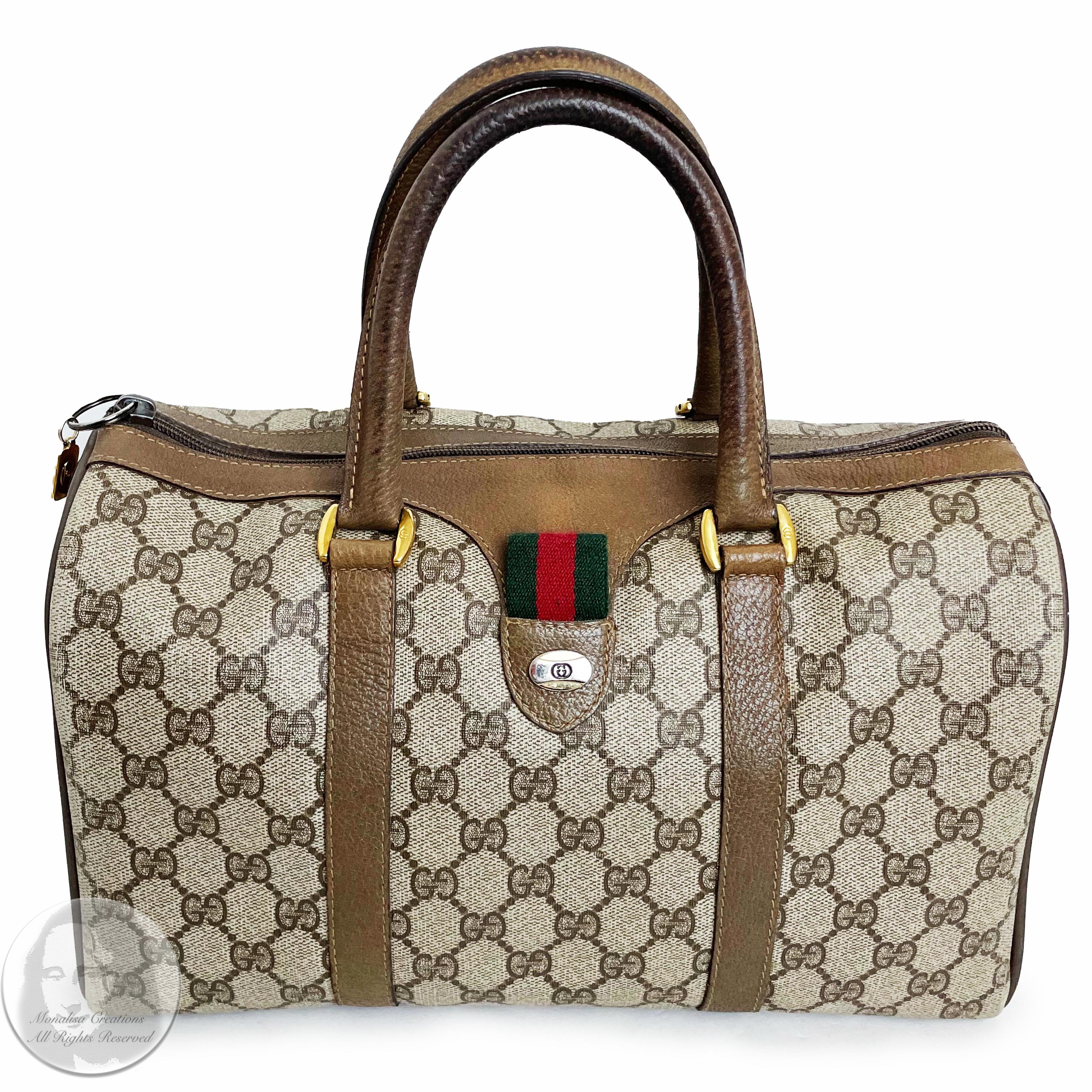 gucci speedy brown