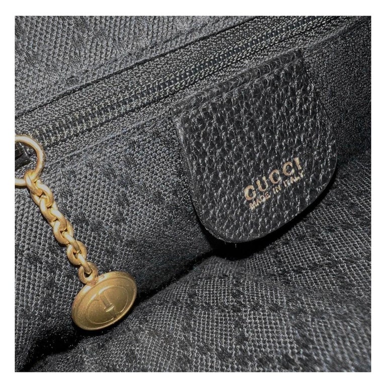 Vintage Gucci Bamboo Handle Suede Mini Bag at 1stDibs