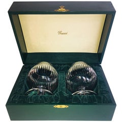 Vintage Gucci Brandy Snifters