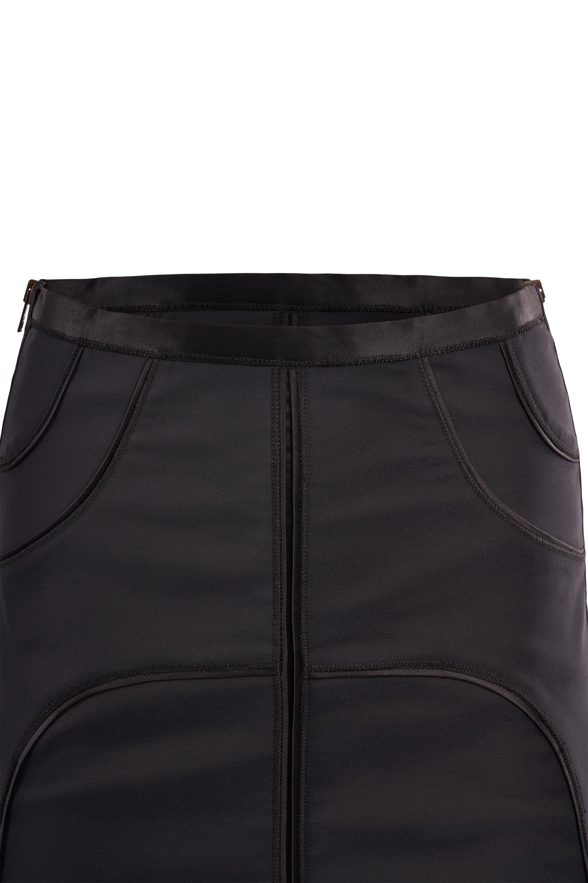 Vintage By Tom Ford A/W 2003 Schwarzer Bleistiftrock von Gucci für Damen oder Herren im Angebot