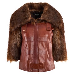 Vintage Gucci by Tom Ford F/W 2003 Lederpelzjacke
