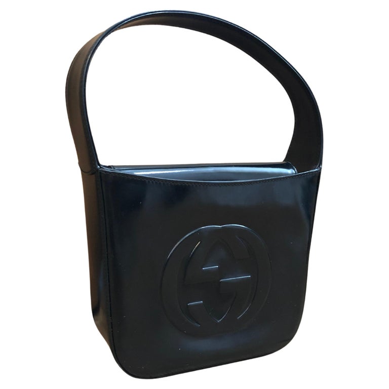 Chanel Metallic Blue Quilted Patent Jumbo Classic Double Flap Ruthenium Hardware, 2012-2013 (Very Good), Womens Handbag