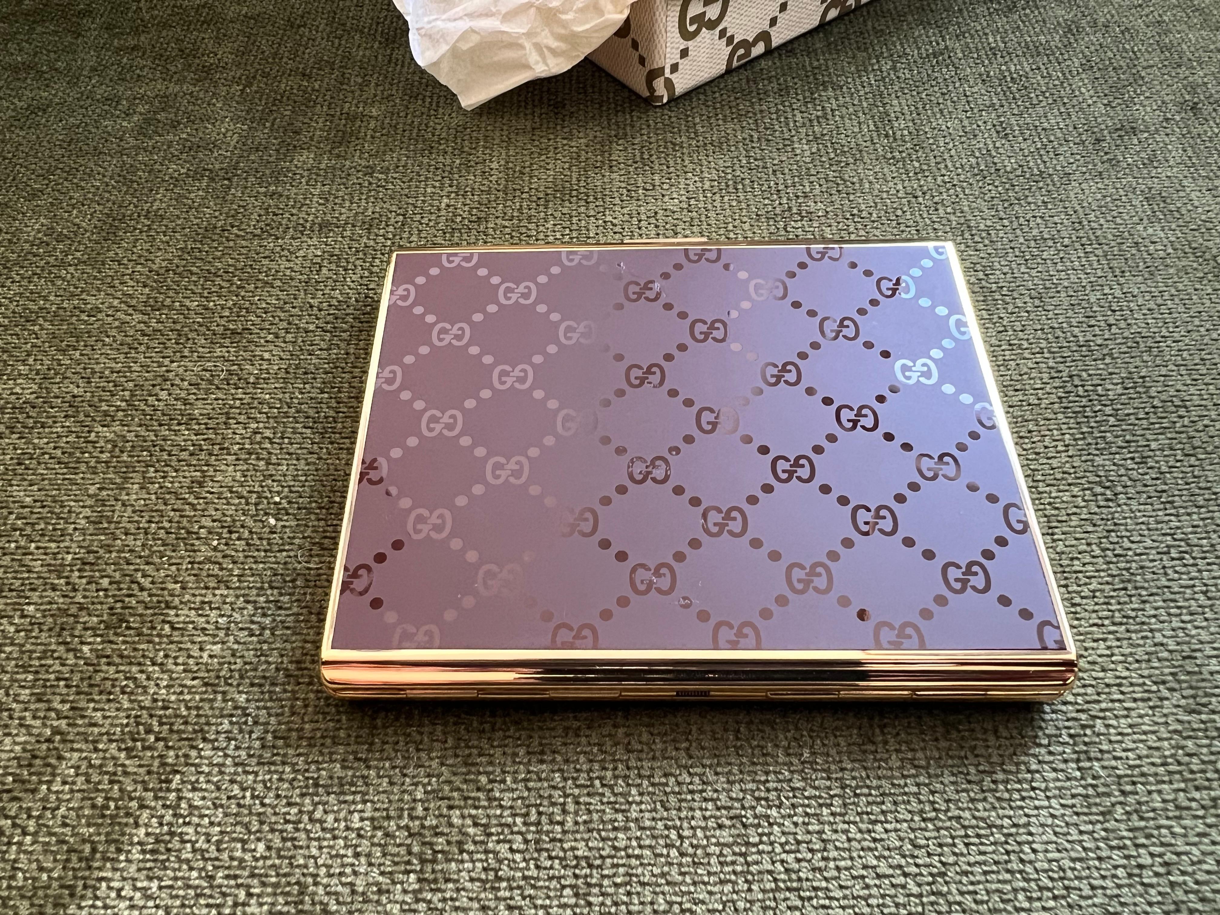 Vintage “Gucci” Chic Retro Cigarette Case, Circa 1980s Original Gucci Box Case 5