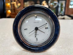 Vintage Gucci Desk Clock 1980s