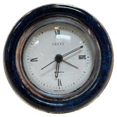 Vintage Gucci Desk Clock 1980s