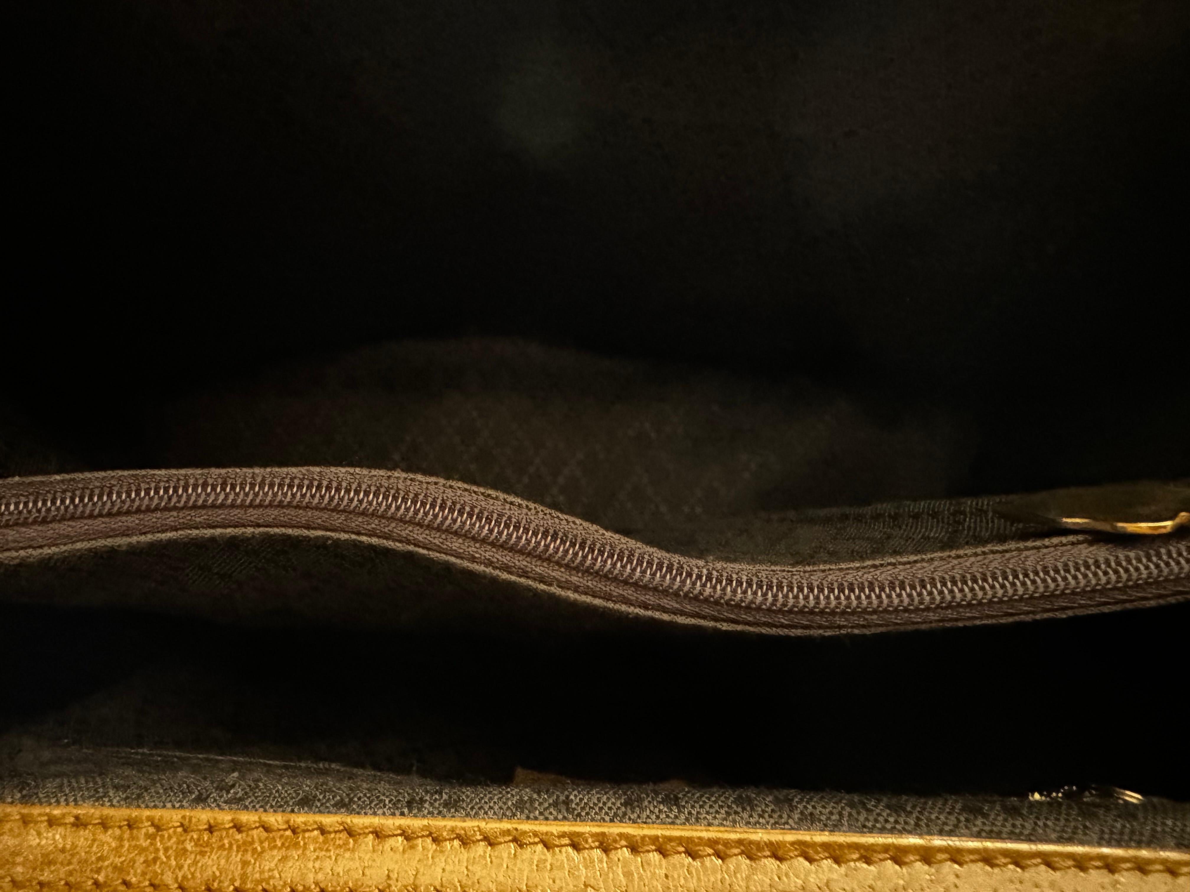 1990s Vintage GUCCI Diana Tote Bamboo Tote Bag Leather Brown (Medium) 1