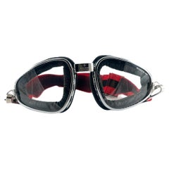 Used Gucci Driving Goggles Silver 2000's Sunglasses