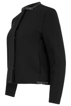 Vintage Gucci F/W 1999 Black Wool Buckle Jacket