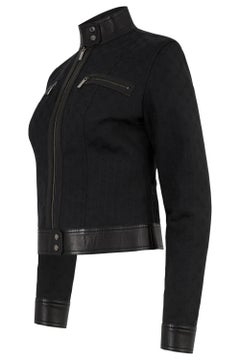 Vintage Gucci F/W 2000 Black Monogram Jacket
