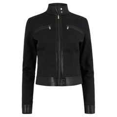 Vintage Gucci F/W 2000 Black Monogram Jacket