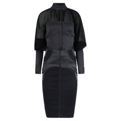 Vintage Gucci F/W 2003 By Tom Ford Satin Silk Grey Co Ord Set