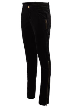 Vintage Gucci F/W 2003 Tom Ford Black Velvet Trousers