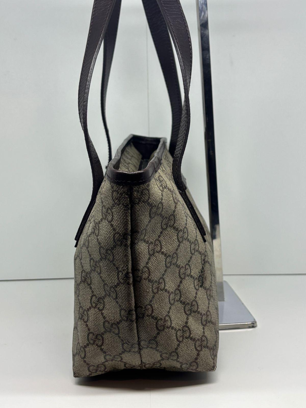 Vintage Gucci GG Canvas Small Tote 7