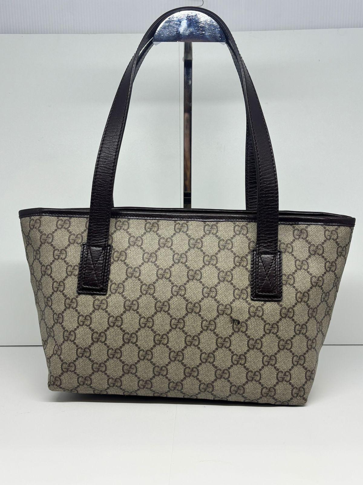 Vintage Gucci GG Canvas Small Tote 2