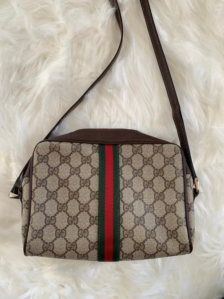 Vintage Gucci Sherry Line Opidhia Cross Body Bag, Luxury, Bags