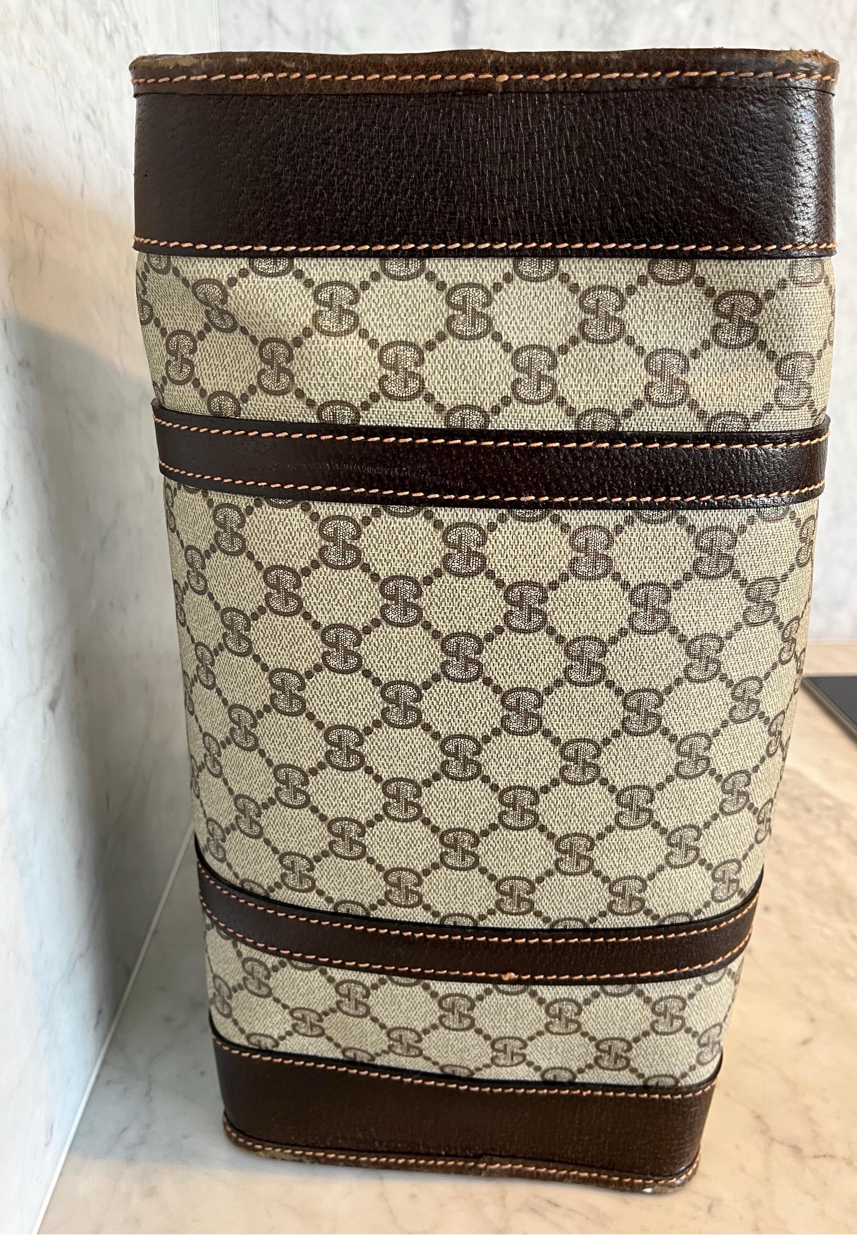 Vintage GUCCI GG PLUS Boston Bag 1970s 4