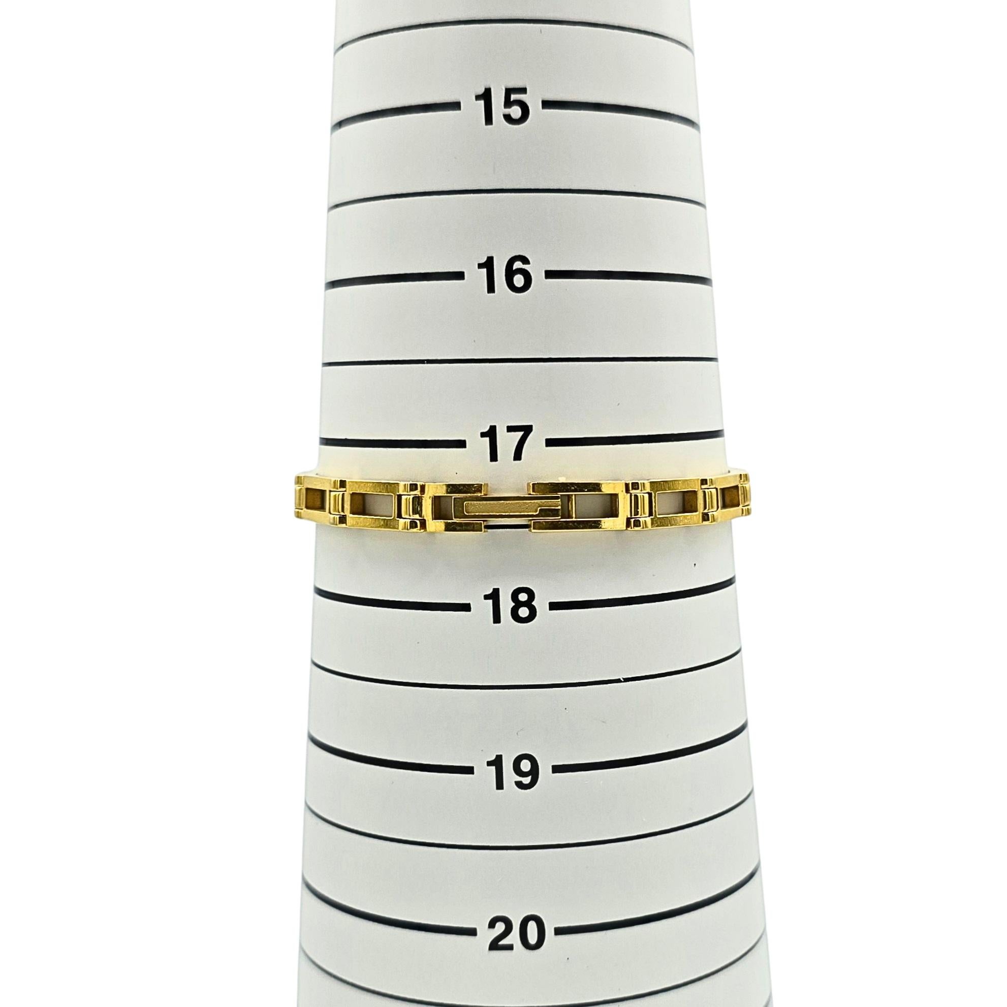 Women's or Men's Vintage Gucci Gold Plated Watch Model 3900L Black Sunburst Face with Box Papers
