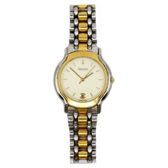 Vintage GUCCI Gold Tone & Steel 8000M Watch