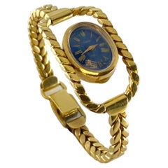 Vintage Gucci Gold Watch Bracelet