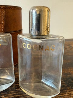 Vintage Gucci Hip Flask Travel Set